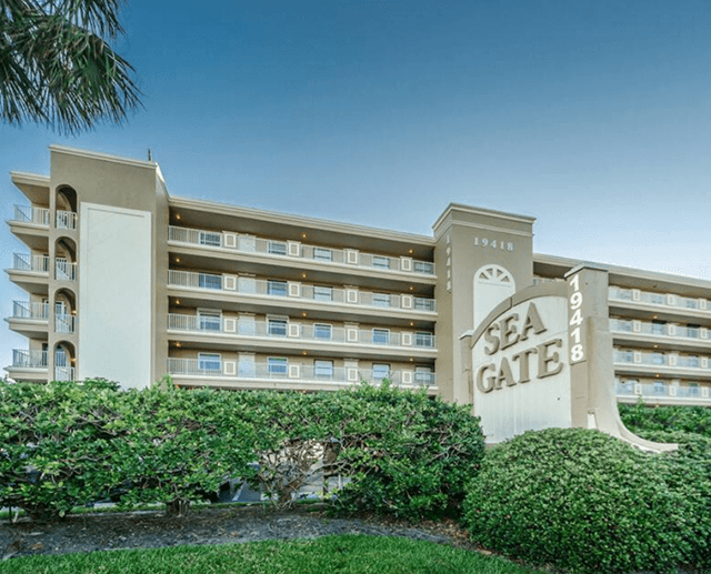 Indian Shores beachfront condo