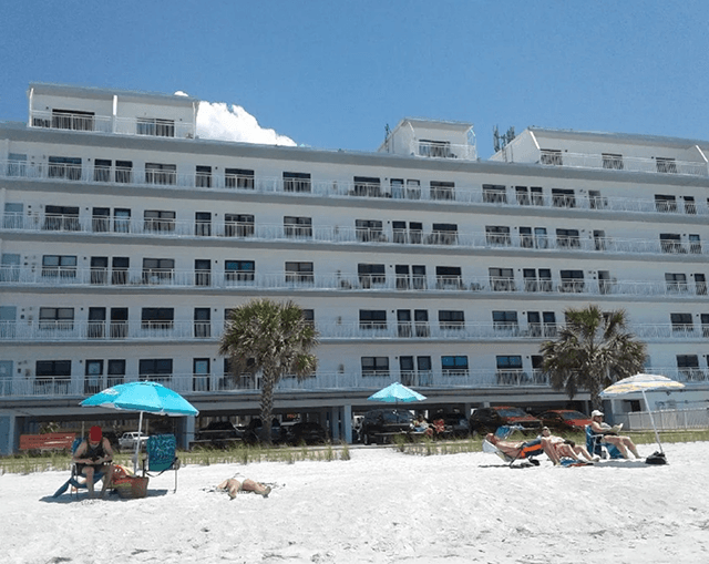 Treasure Island beachfront condo